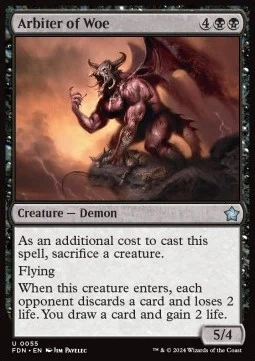 Arbiter of Woe [FDN #55] ENGLISH NM