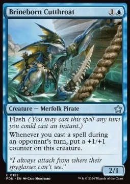 Brineborn Cutthroat [FDN #152] ENGLISH NM