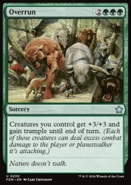 Overrun [FDN #230] ENGLISH NM