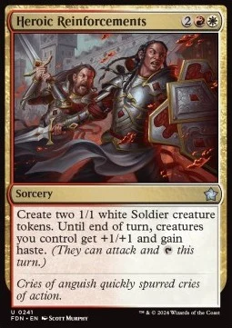 Heroic Reinforcements [FDN #241] ENGLISH NM