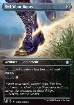 Swiftfoot Boots [XFDN #355] ENGLISH NM