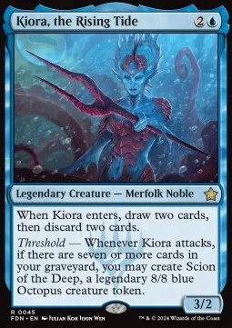 Kiora, the Rising Tide [FDN #45] ENGLISH NM
