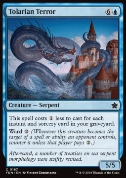 Tolarian Terror [FDN #167] ENGLISH NM