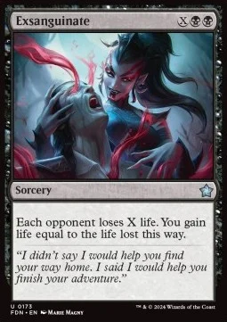 Exsanguinate [FDN #173] ENGLISH NM
