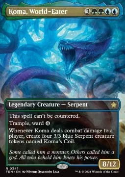 Koma, World-Eater (V.1) [XFDN #347] SPANISH NM