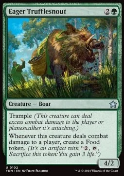 Eager Trufflesnout [FDN #102] ENGLISH NM