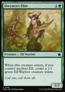 Dwynen's Elite [FDN #218] ENGLISH NM