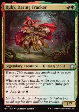 Ruby, Daring Tracker [FDN #245] ENGLISH NM