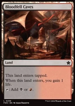 Bloodfell Caves [FDN #259] ENGLISH NM