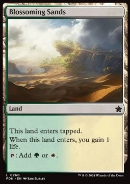Blossoming Sands [FDN #260] ENGLISH NM