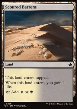 Scoured Barrens [FDN #266] ENGLISH NM