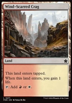 Wind-Scarred Crag [FDN #271] ENGLISH NM