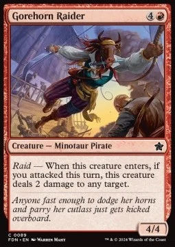 Gorehorn Raider [FDN #89] ENGLISH NM