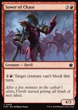 Sower of Chaos [FDN #95] ENGLISH NM