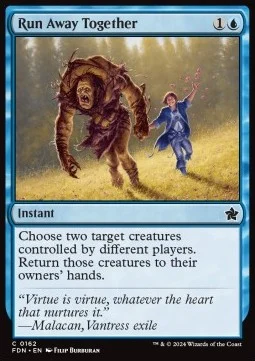 Run Away Together [FDN #162] ENGLISH NM