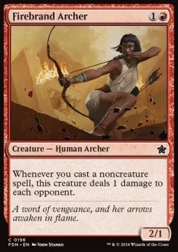 Firebrand Archer [FDN #196] ENGLISH NM