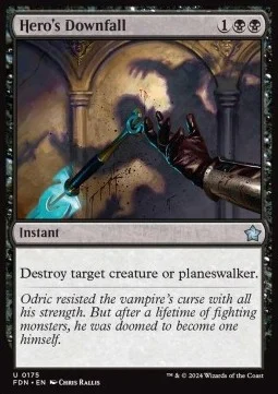 Hero's Downfall [FDN #175] ENGLISH NM