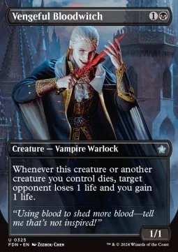 Vengeful Bloodwitch [XFDN #325] ENGLISH NM