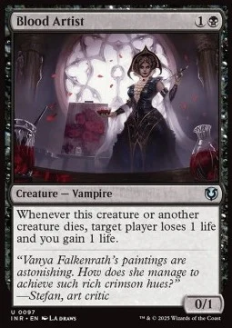 Blood Artist [INR #97] ENGLISH NM