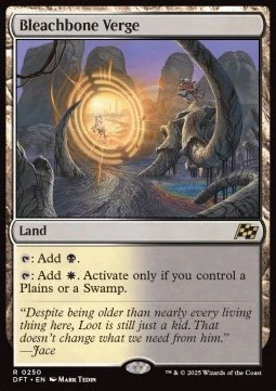 Bleachbone Verge [DFT #250] ENGLISH NM