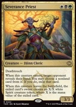 Severance Priest [TDM #222] SPANISH NM