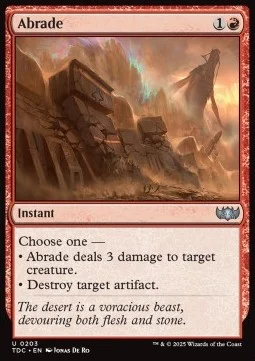 Abrade [TDC #203] ENGLISH NM
