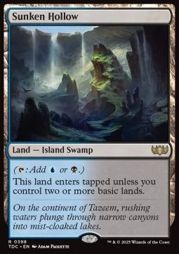 Sunken Hollow [TDC #398] ENGLISH NM