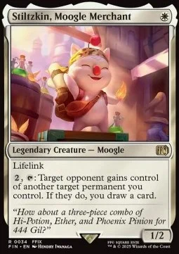 Stiltzkin, Moogle Merchant [FIN #34] ENGLISH NM