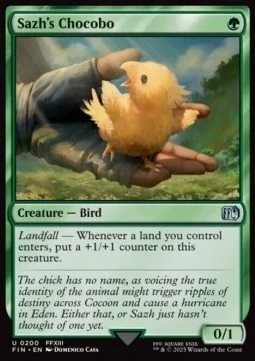 Sazh's Chocobo [FIN #200] ENGLISH NM