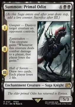 Summon: Primal Odin [FIN #121] ENGLISH NM