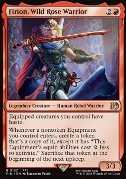 Firion, Wild Rose Warrior [FIN #137] ENGLISH NM