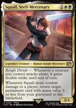 Squall, SeeD Mercenary [FIN #243] ENGLISH NM