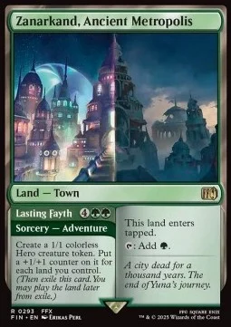 Zanarkand, Ancient Metropolis // Lasting Fayth [FIN #293] ENGLISH NM