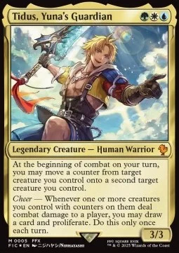 Tidus, Yuna’s Guardian