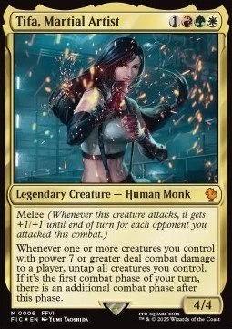 Tifa, Martial Artist [FIC #6] ENGLISH NM