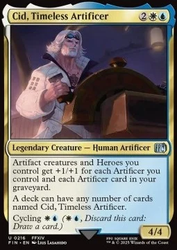 Cid, Timeless Artificer [FIN #216] ENGLISH NM