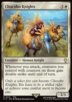 Chocobo Knights [FIC #12] ENGLISH NM