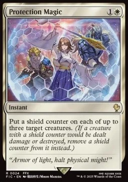 Protection Magic [FIC #24] ENGLISH NM