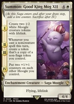 Summon: Good King Mog XII [FIC #26] ENGLISH NM
