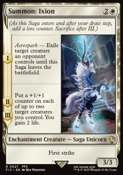 Summon: Ixion [FIC #27] ENGLISH NM