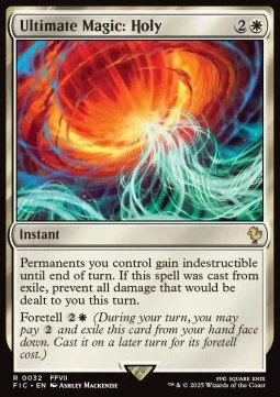 Ultimate Magic: Holy [FIC #32] ENGLISH NM