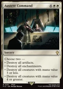 Austere Command [FIC #231] ENGLISH NM