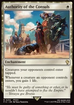 Authority of the Consuls [FIC #232] ENGLISH NM