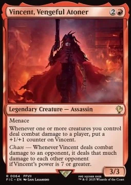 Vincent, Vengeful Atoner [FIC #64] ENGLISH NM