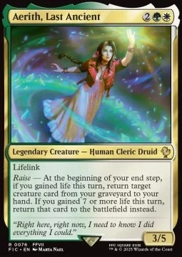 Aerith, Last Ancient [FIC #76] ENGLISH NM