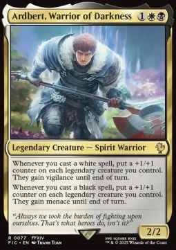 Ardbert, Warrior of Darkness [FIC #77] ENGLISH NM