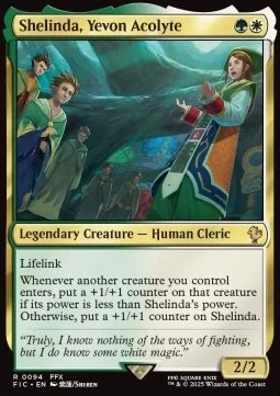 Shelinda, Yevon Acolyte [FIC #94] ENGLISH NM