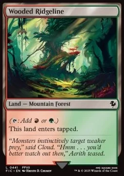 Wooded Ridgeline [FIC #441] ENGLISH NM