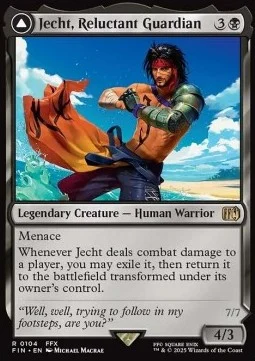 Jecht, Reluctant Guardian // Braska’s Final Aeon