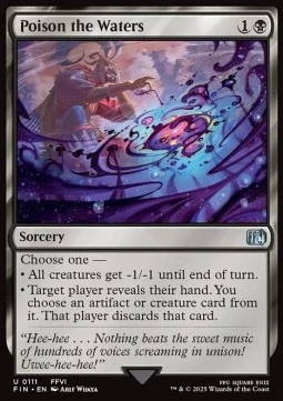 Poison the Waters [FIN #111] ENGLISH NM